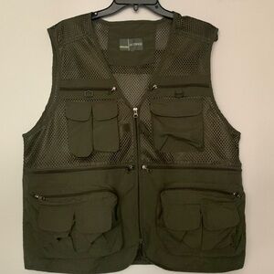 Outdoor Tactical Full Zip Mesh Vest